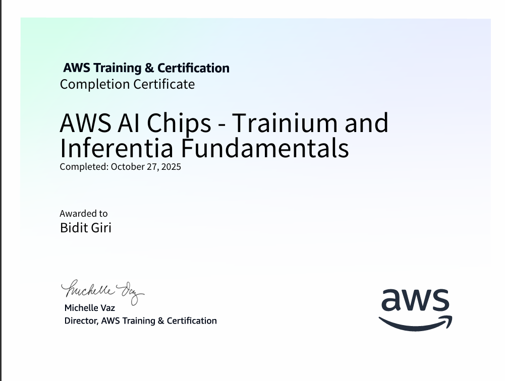 AWS AI Chips - Trainium and Inferentia Fundamentals