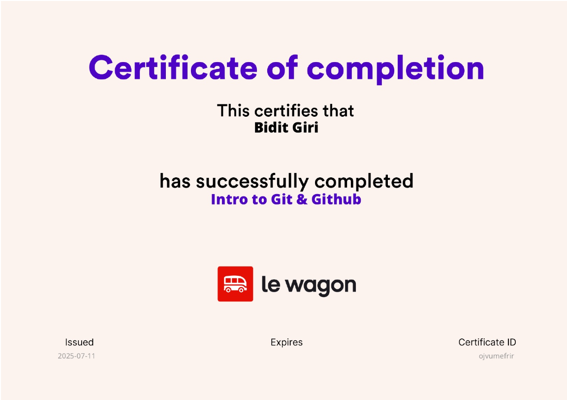 Intro to Git and GitHub